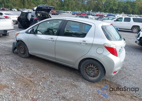 2013 Toyota Yaris L from USA, damaged, VIN JTDKTUD33DD549072